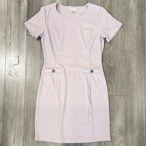 Enfocus Studio Light Pink Mini Dress